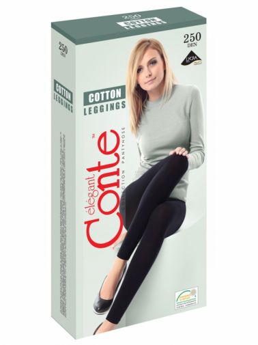 Conte Cotton 250 leg