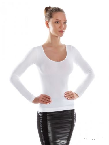Mademoiselle Maglia scollo madonna m/l(ilar)