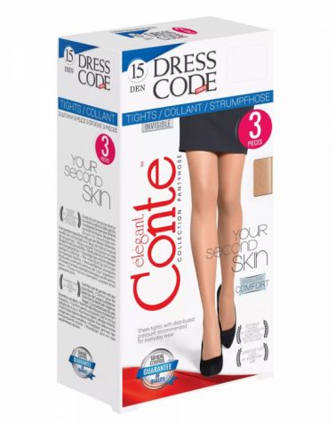 Conte Dress code 15, 3 pairs