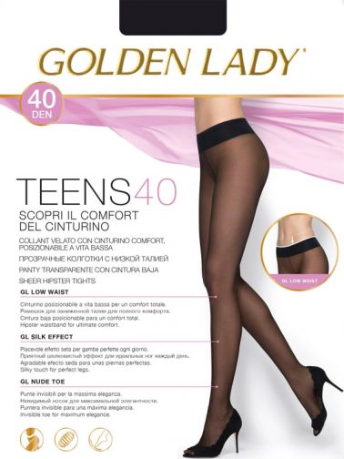 Golden Lady Teens 40 vita bassa